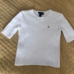 Short sleeve Ralph Lauren sweater/top